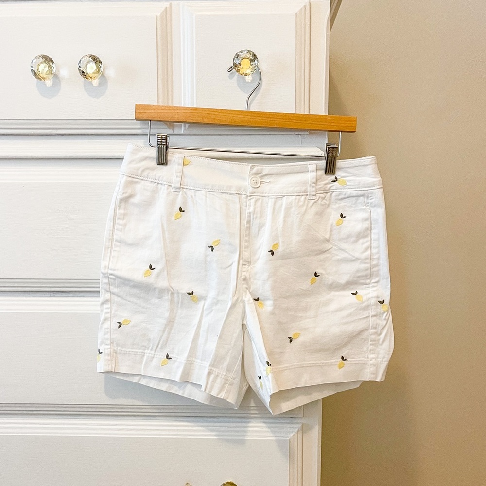 Adorable 🍋 Lemon Embroidered Cotton Short | 8
